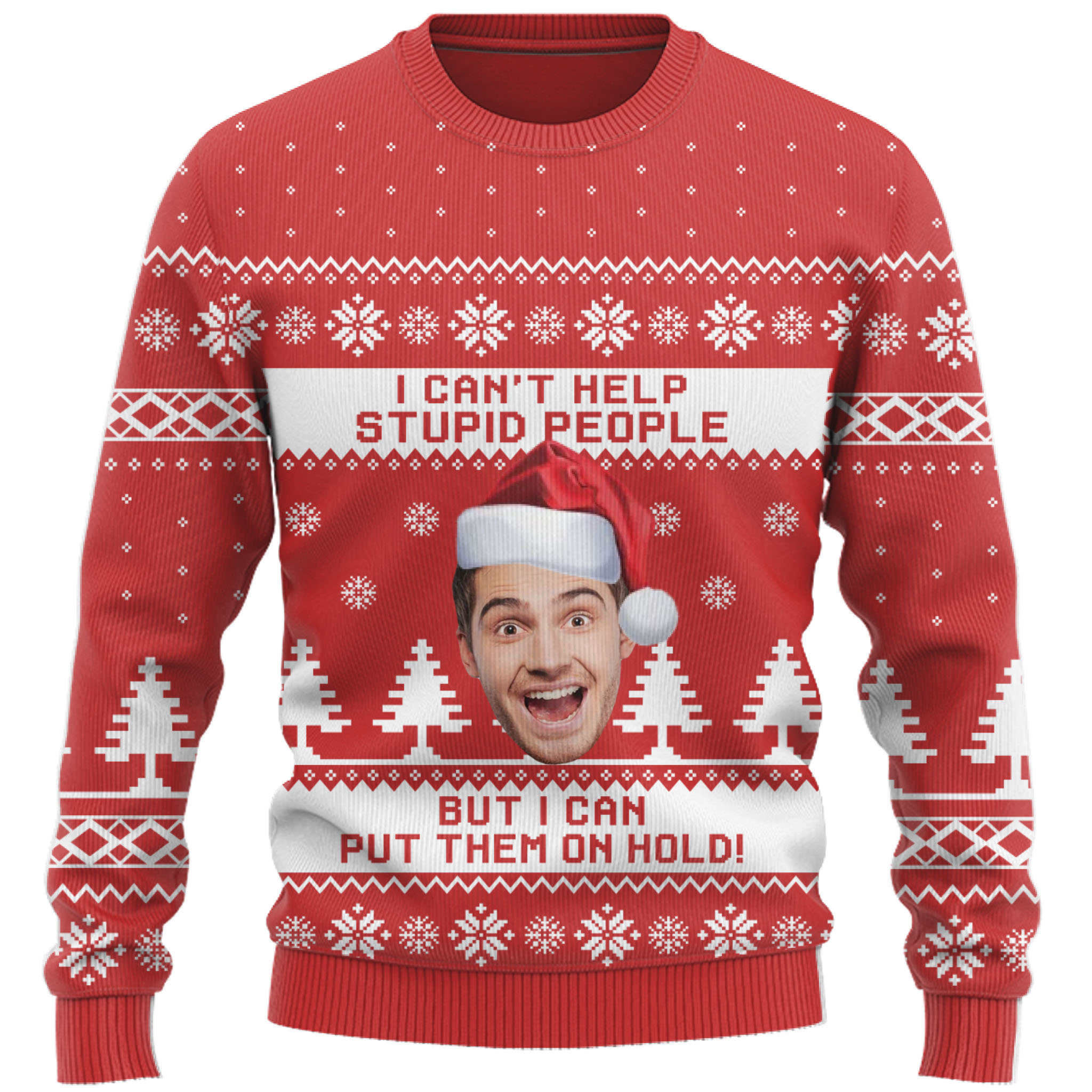 I Can't Help People Ugly Christmas Sweater 9